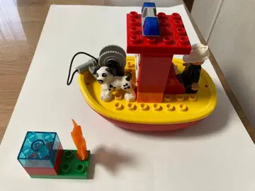 LEGO 듀플로 듀플로의 마을 소방 보트 / 아이스크림 놀이 세트