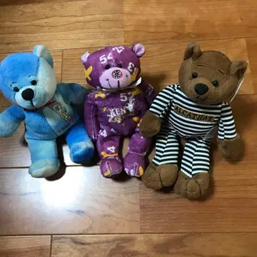 USA 테디베어 3체 세트