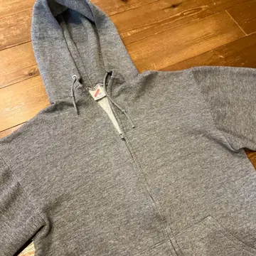 90s JERZEES 알루미늄 지퍼 후드티 USA 제조