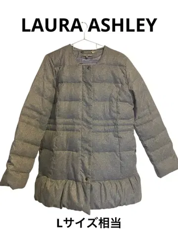 [ 새상품급 ] LAURA ASHLEY 그레이 다운 자켓 다운 75%