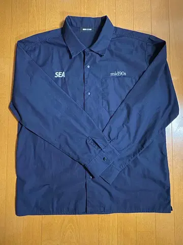 WIND AND SEA mid90s 콜라보 셔츠