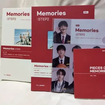ENHYPEN Memories : STEP 2 CD 사진 책 4개 세트
