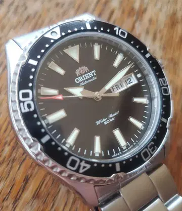 [ 작동 ] Orient Star Diver 자동 와인딩 손목시계