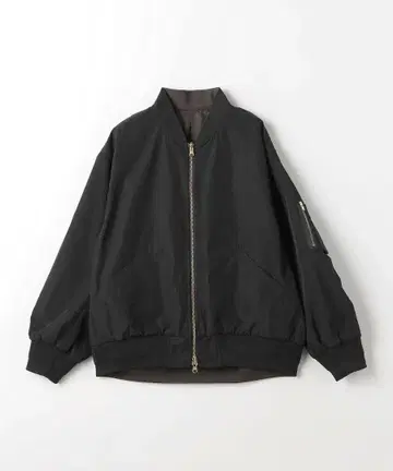 블랙 브라운 리버서블 MA-1