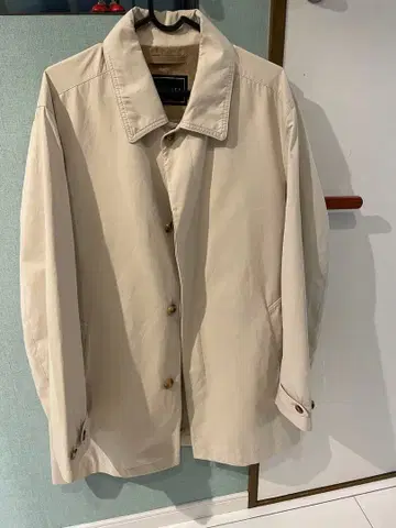 CANALI 베이지 스텐카라 코트 이탈리아제