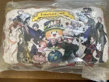 컬러풀 피치 Colorful Peach 카라피치 캐릭터 쿠션