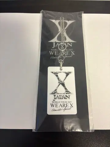 X JAPAN 릴 포함 IC 카드 케이스 화이트