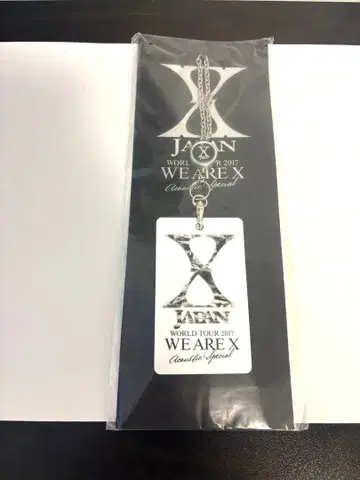 X JAPAN 릴 포함 IC 카드 케이스 화이트