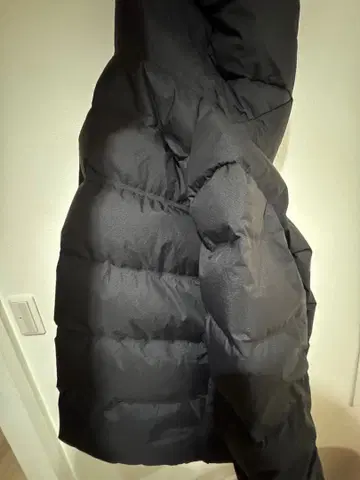 블랙 다운 자켓