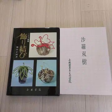 매듭 장식과 사라쌍수 기법