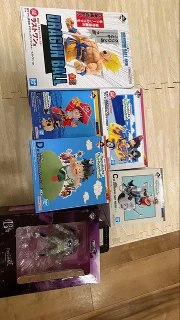 드래곤볼 제일복권 피규어 묶음 판매