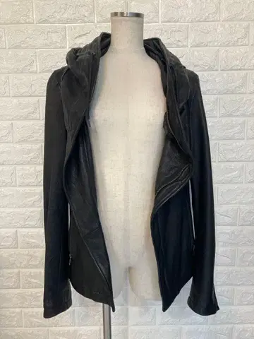 염소 가죽 라이더 가죽 자켓