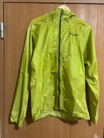 patagonia 후디니 자켓 M 라임 그린