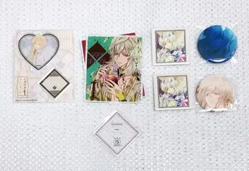 이루 아크릴 스탠드 캔뱃지 환상 연주 찻집 앙샹테 세트