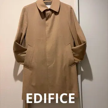 EDIFICE 캐시미어 혼방 코트
