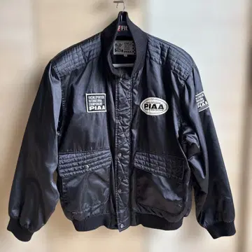 PIAA 모터스포츠 봄버 자켓 블랙