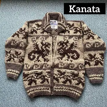 캐나다제 카나타 KANATA 카우친 자켓 드래곤 패턴