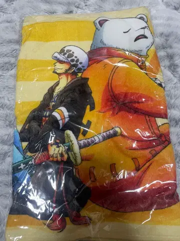 도쿄 원피스 타워 한정판 로우&베포 낮잠 타임 페이스 타월