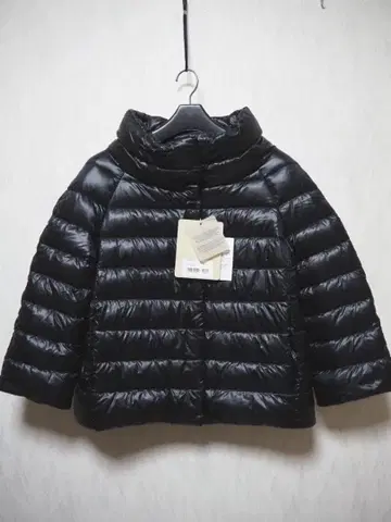 HERNO 새상품 ICONICO SOFIA 초경량 다운 사이즈 38 블랙