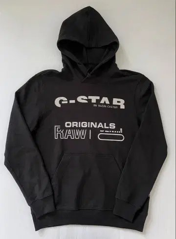 지스타 로우 후드티 블랙 남성용 L 오리지널