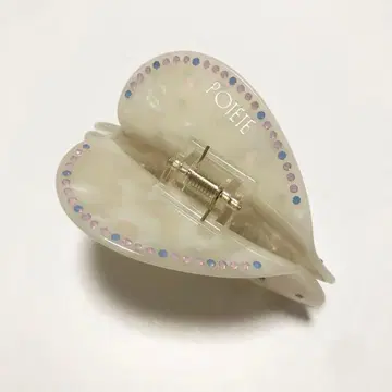 Potete 하트 클립 화이트