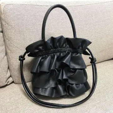 EMMEL REFINES 티어드 프릴 백