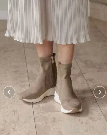 GLOBAL WORK 에어카루 발수 스니커즈 부츠