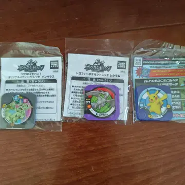포켓몬 트레타 뱅기라스 피카츄 레시람 세트