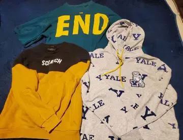 Bershka YALE 3종 세트