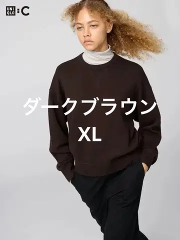 유니클로 스무스 코튼 크루넥 스웨터