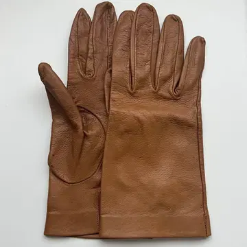 미사용 셀모네타 가죽 장갑 사이즈 7 브라운 sermonata