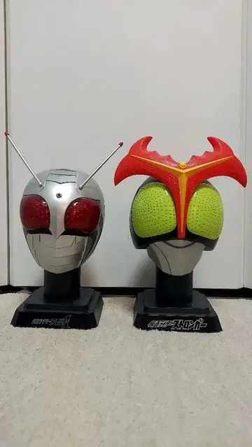 가면라이더 슈퍼1 스트롱거 헤드 마스크 2체 세트