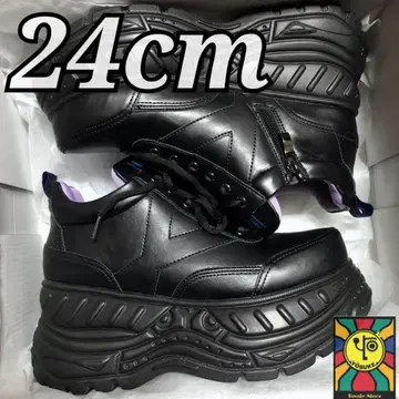 배송비 포함 24cm YOSUKE 통굽 스니커즈 블랙 초경량