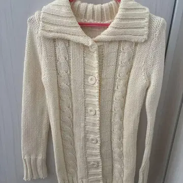 LIZLISA 가디건 화이트 택 포함