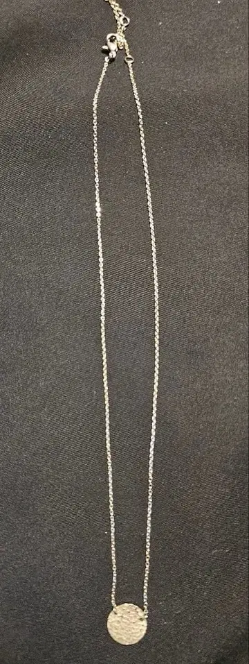 써지컬 스테인리스 코인 목걸이