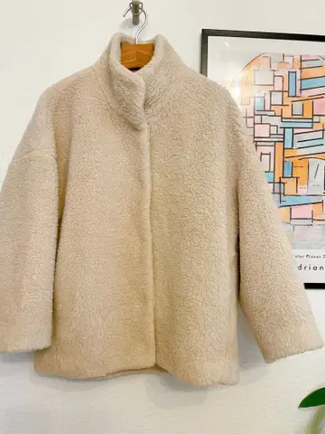 Ballisey 보아 자켓 베이지 계열