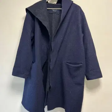 evam eva 울 코트 네이비