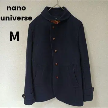 나노 유니버스 네이비 울 코트 M