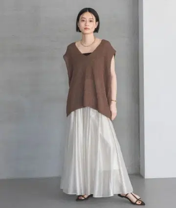 apart by lowrys 라메 시어 볼륨 스커트