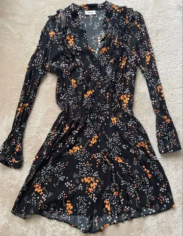 ZADIG & VOLTAIRE 플로럴 원피스 S