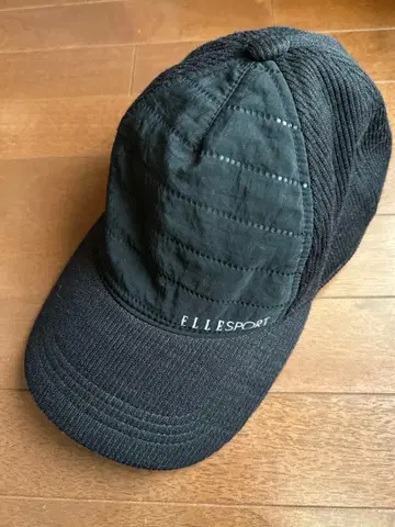 ELLE SPORT 블랙 캡