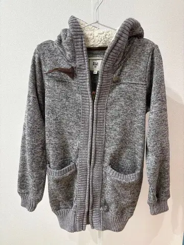 BILLABONG 후드 부착 후드티 M 그레이