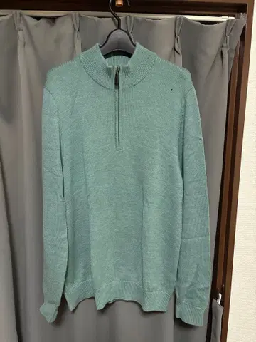 L.L.Bean 엘엘빈 메리노울 하프 지퍼 니트 하자품