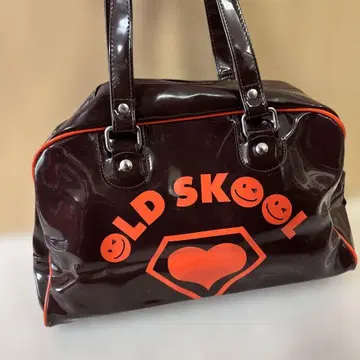 슈퍼 바즈 superlovers 에나멜 백 브라운