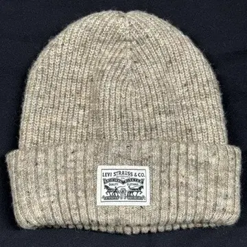 컨디션 최상 Live's 롤 니트 캡 와펜 원 포인트 리바이스