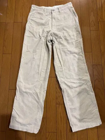 Schott 코듀로이 화이트