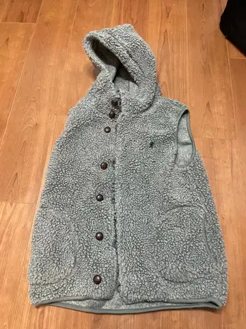 짐플렉스 보아 후드 부착 베스트 그레이