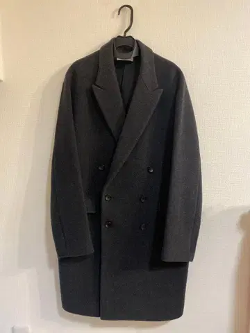 BEAUTY&YOUTH 다크 그레이 체스터 코트