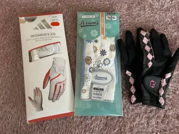 adidas WOMEN'S ZG 양손 골프 그로브 19cm 퍼슨즈 외