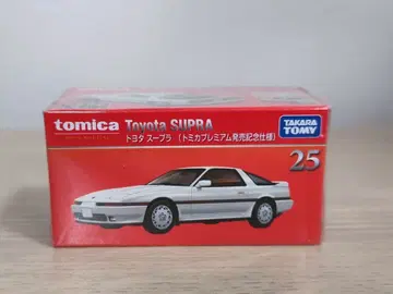 미개봉 토미카 프리미엄 최초 한정 도요타 수프라 25 화이트